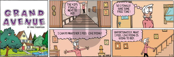 Grand Avenue on Sunday May 14, 2017 Comic Strip