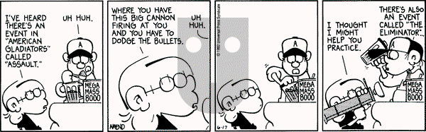 FoxTrot on Wednesday June 17, 1992 Comic Strip