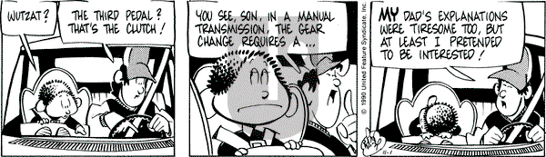 Rose is Rose on Thursday November 1, 1990 Comic Strip