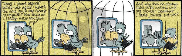 Monty on Monday April 2, 2012 Comic Strip