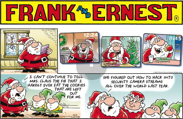 Frank and Ernest on Sunday December 13, 2020 Comic Strip
