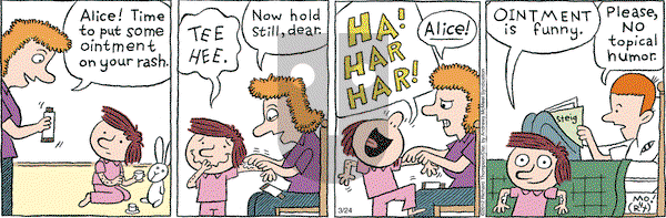 Cul de Sac on Friday March 24, 2017 Comic Strip
