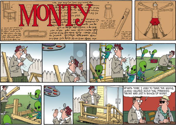 Monty on Sunday December 7, 2014 Comic Strip