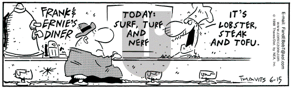 Frank and Ernest on Monday June 15, 1998 Comic Strip