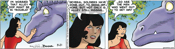 Alley Oop on Tuesday March 21, 2017 Comic Strip