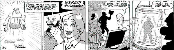 Alley Oop on Saturday August 2, 2003 Comic Strip