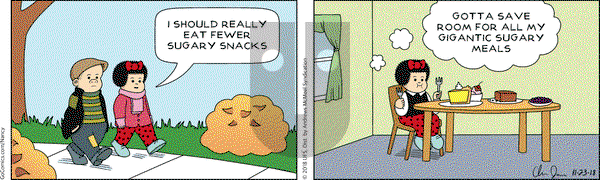 Nancy on Friday November 23, 2018 Comic Strip