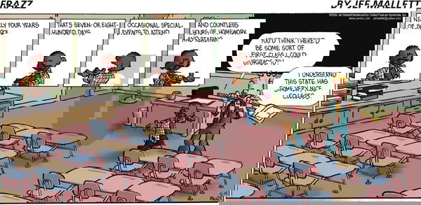 Frazz on Sunday May 15, 2005 Comic Strip