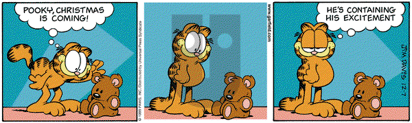 Garfield on Tuesday December 7, 1999 Comic Strip
