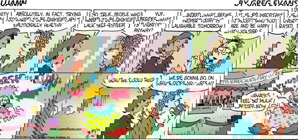 Luann on Sunday December 10, 2000 Comic Strip