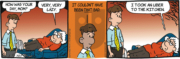 Lola on Wednesday July 17, 2019 Comic Strip