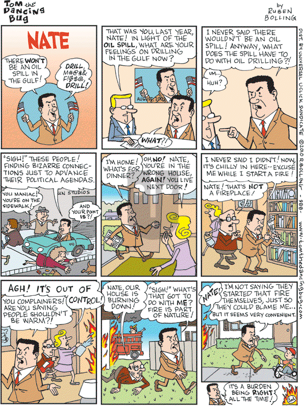 Tom the Dancing Bug on Friday May 21, 2010 Comic Strip