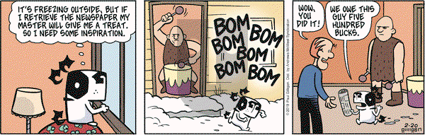 Pooch Cafe on Wednesday February 20, 2019 Comic Strip