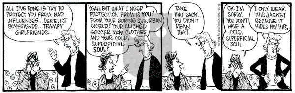 Monty - Thursday January 11, 2007 Comic Strip