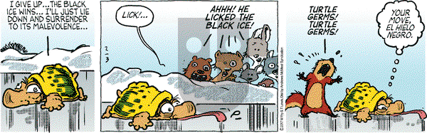 Over the Hedge on Friday February 3, 2017 Comic Strip