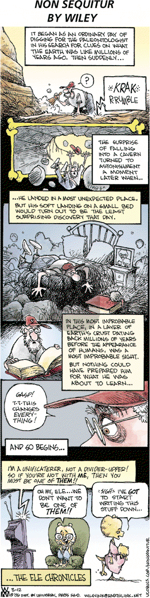 Non Sequitur on Sunday March 12, 2006 Comic Strip