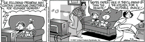 Rose is Rose on Friday March 16, 2007 Comic Strip