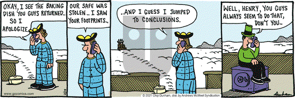Overboard on Monday February 15, 2021 Comic Strip