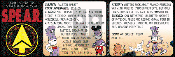 Ink Pen on Saturday December 11, 2010 Comic Strip
