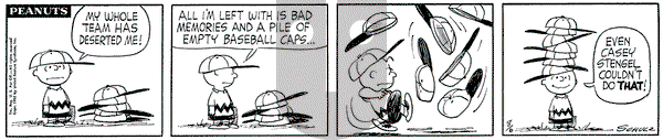 Peanuts on Monday August 6, 1962 Comic Strip
