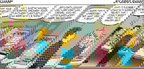 Luann on Sunday January 17, 2010 Comic Strip