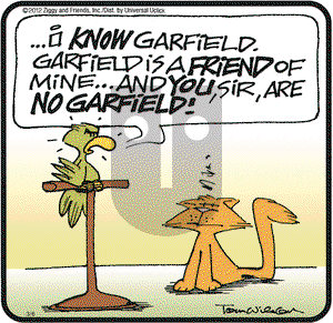 Ziggy on Tuesday March 6, 2012 Comic Strip