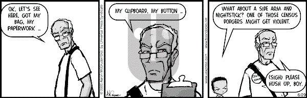 The Boondocks on Thursday January 31, 2008 Comic Strip
