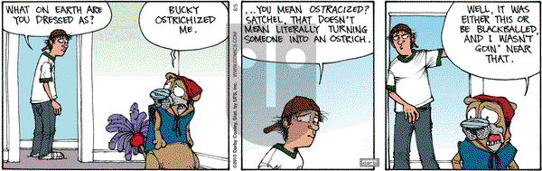 Get Fuzzy on Thursday August 5, 2010 Comic Strip