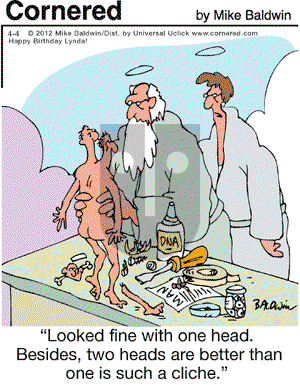 Cornered on Wednesday April 4, 2012 Comic Strip