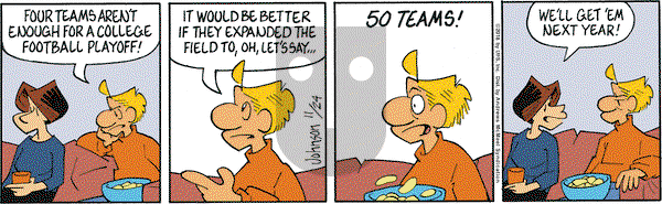 Arlo and Janis on Saturday November 24, 2018 Comic Strip