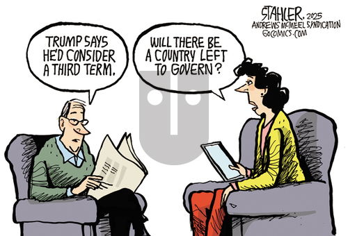 Jeff Stahler on Tuesday April 1, 2025 Comic Strip