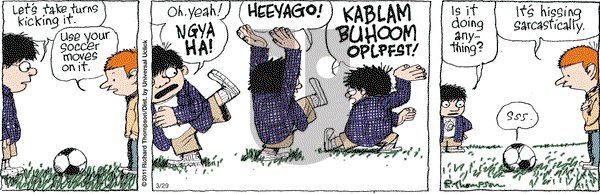 Cul de Sac on Tuesday March 29, 2016 Comic Strip
