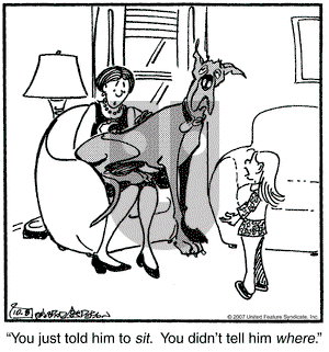 Marmaduke on Monday October 8, 2007 Comic Strip
