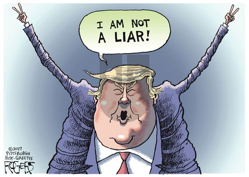 Rob Rogers on Sunday June 11, 2017 Comic Strip
