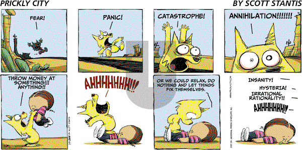 Prickly City on Sunday March 8, 2009 Comic Strip