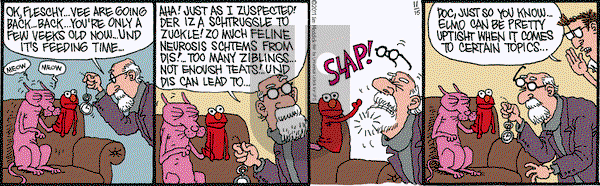 Monty - Tuesday November 15, 2011 Comic Strip
