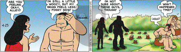 Alley Oop on Tuesday April 25, 2017 Comic Strip