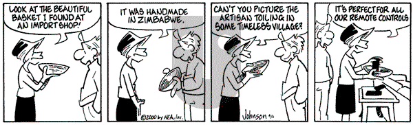 Arlo and Janis on Tuesday April 11, 2000 Comic Strip