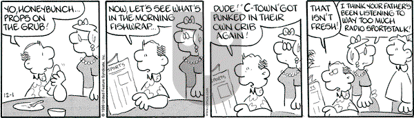 Drabble on Wednesday December 1, 1999 Comic Strip