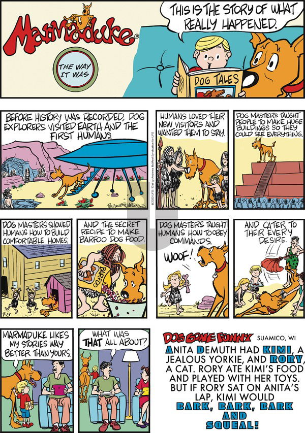 Marmaduke on Sunday September 13, 2020 Comic Strip