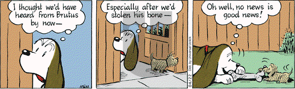 Fred Basset on Thursday April 22, 2010 Comic Strip