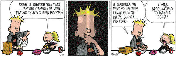 Frazz on Saturday October 11, 2003 Comic Strip