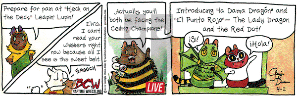 Breaking Cat News on Tuesday April 2, 2019 Comic Strip