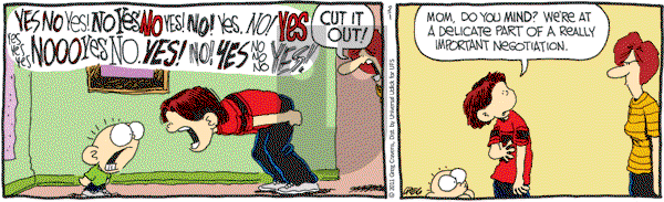 The Buckets on Monday August 1, 2011 Comic Strip