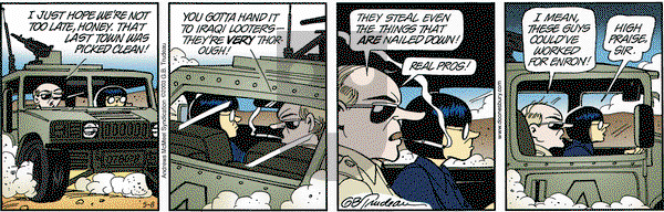 Doonesbury on Thursday May 8, 2025 Comic Strip