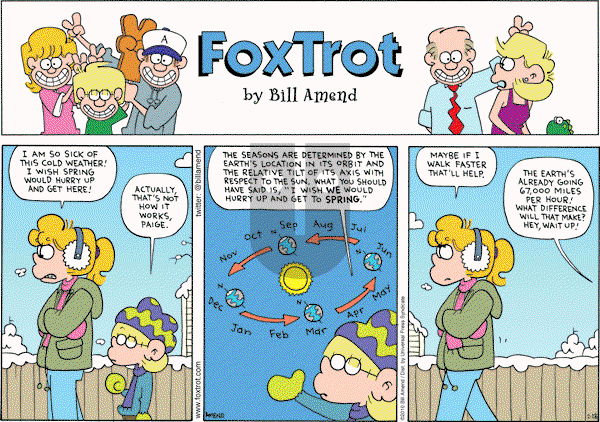 FoxTrot on Sunday February 28, 2010 Comic Strip