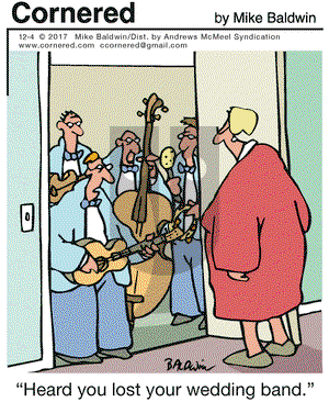Cornered on Monday December 4, 2017 Comic Strip