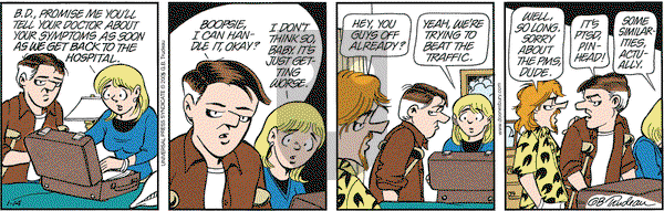 Doonesbury on Friday January 14, 2005 Comic Strip