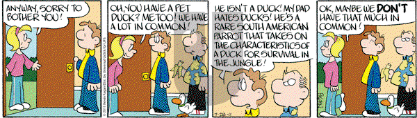 Drabble on Thursday July 28, 2011 Comic Strip
