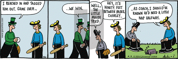 Overboard on Thursday May 15, 2014 Comic Strip